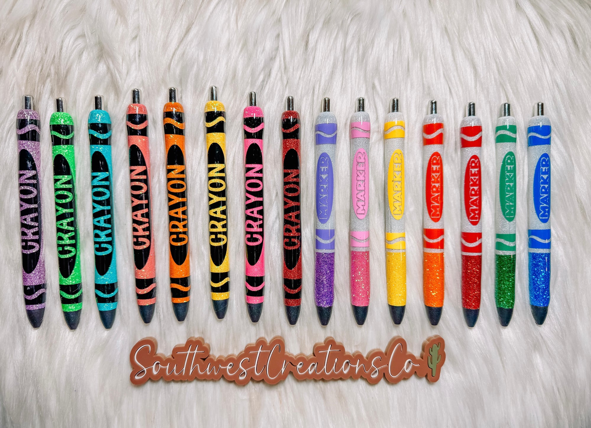 Crayon & Marker Pens