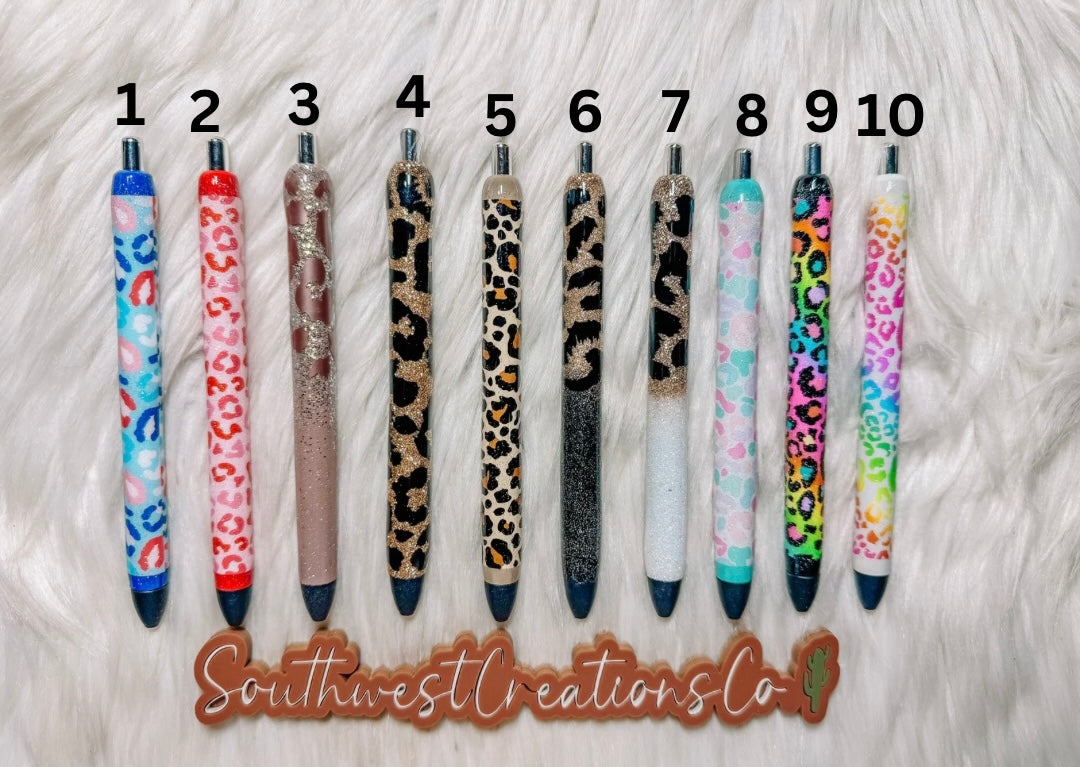 Leopard Pens