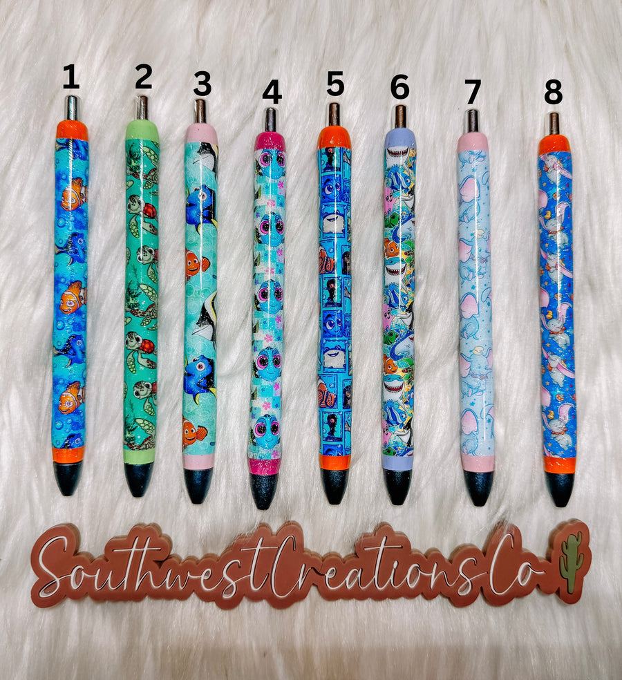 Fish & Elephant Pens