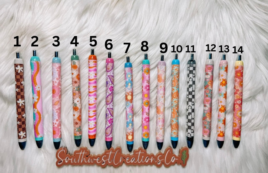 Floral Pens