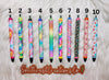 Abstract, Tie Dye, Stars Pens
