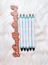 Pastel Plaid Pen