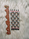 Leopard Pink Santa Pen