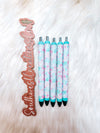 Cotton Candy Leopard Pen