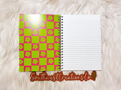 Retro Floral Notebook